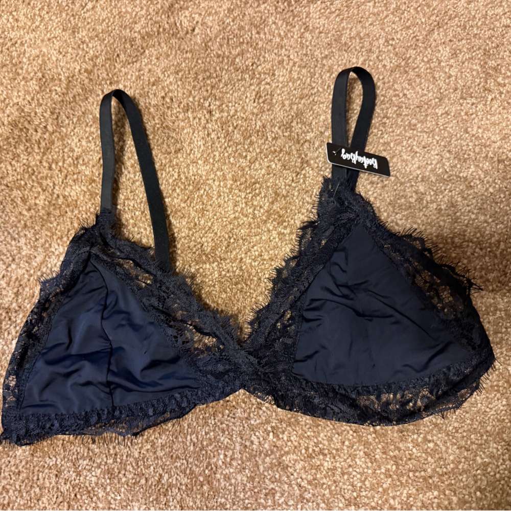Bootybag Lacy Black Bralette